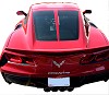 C7 Corvette Painted Rear Split Window Trim